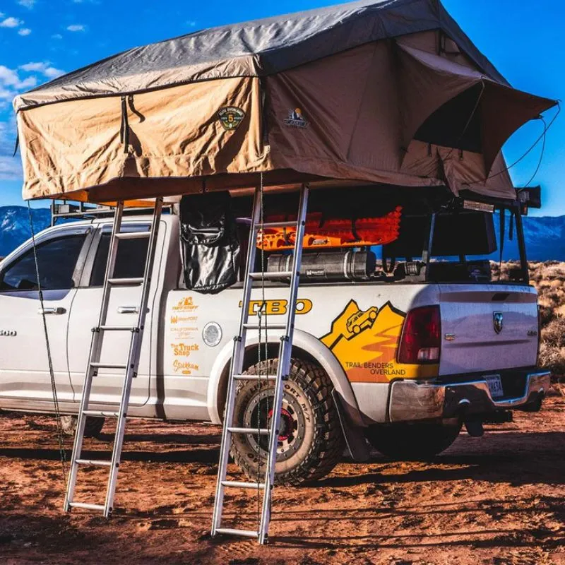 Tuff Stuff Overland Elite Soft Shell Rooftop Tent & Annex Room (5 Person)