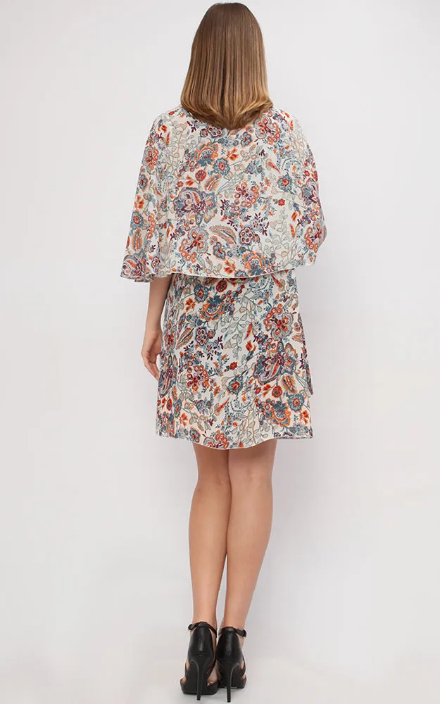VP9391 Paisley Multi Shawl Vest