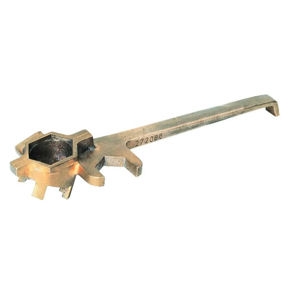 Wesco Deluxe Non-Sparking Drum Plug Wrench - Bronze Alloy