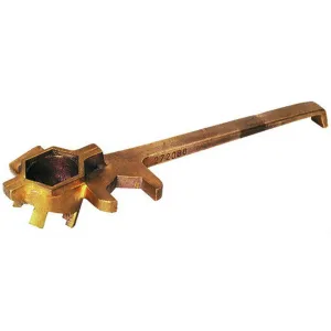 Wesco Deluxe Non-Sparking Drum Plug Wrench - Bronze Alloy